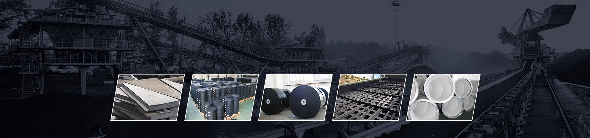 Produit en caoutchouc et de bande transporteuse