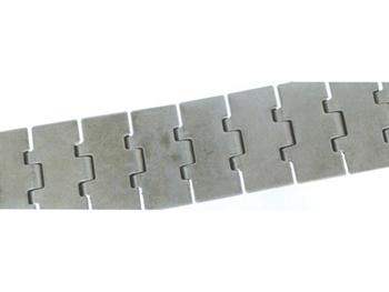 Chaîne à rouleaux avec partie supérieure plate